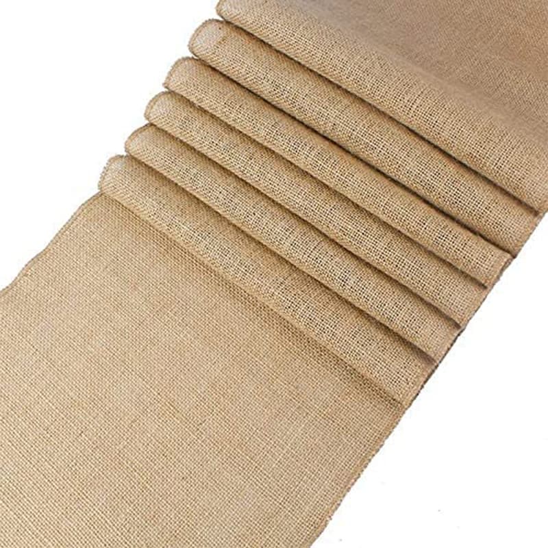 テーブルクロス 自然素材のテーブルランナー