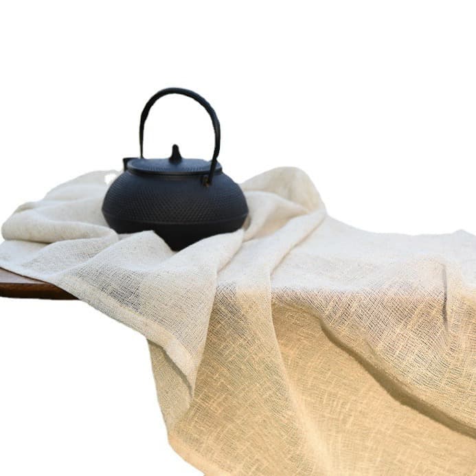 テーブルクロス リネン 優雅な平織りテーブルクロス