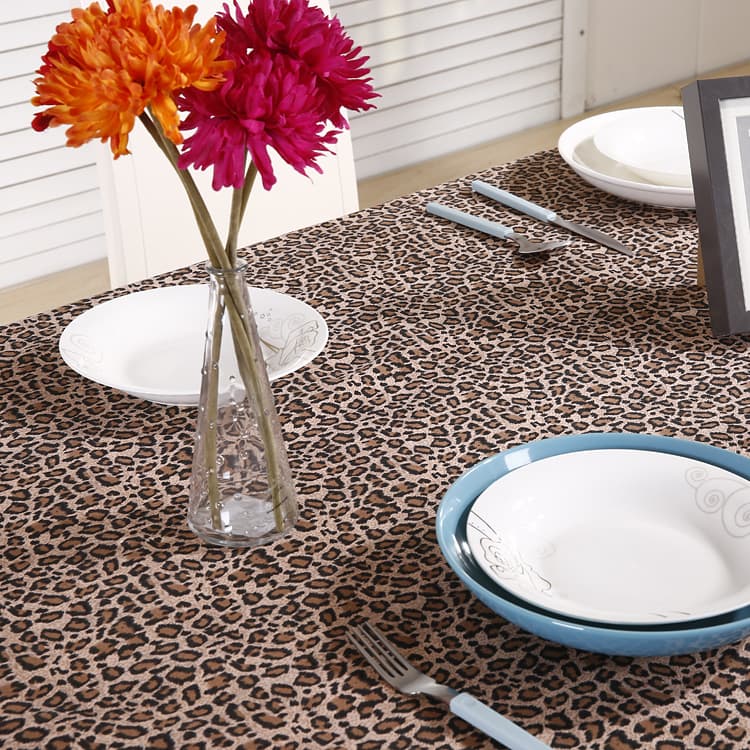 テーブルクロス 豹柄模様高級感テーブルクロス布