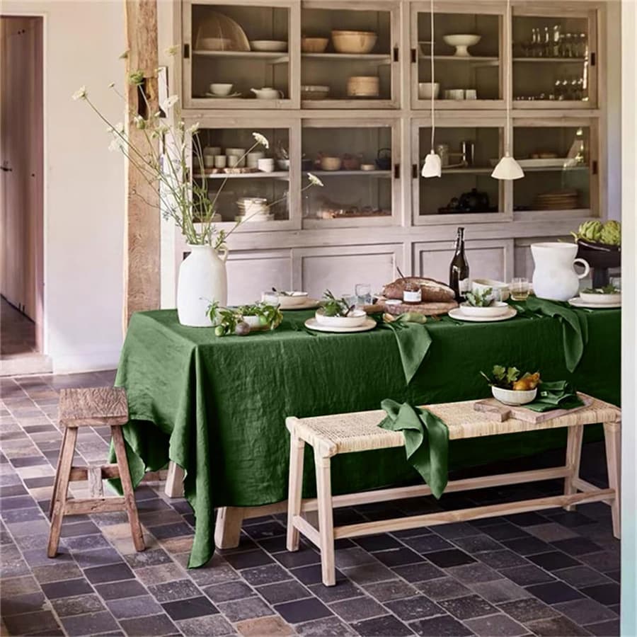 テーブルクロス リネン 上質な自然さを纏うテーブルクロス