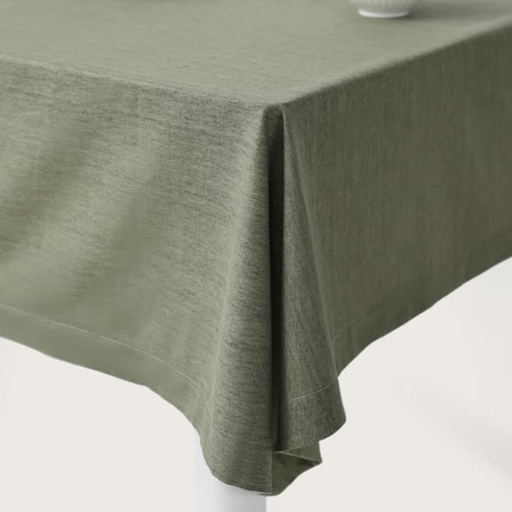 テーブルクロス リネン 落ち葉の風合い 天然麻布