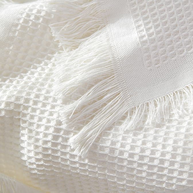 テーブルクロス 布 涼やか格子織りクロス