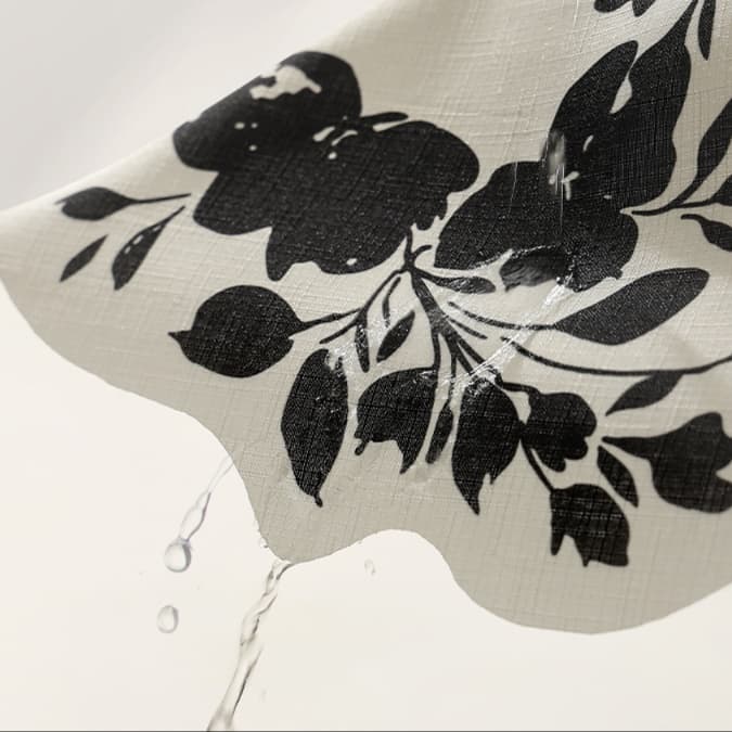 テーブルクロス 布 花影模様のクロス