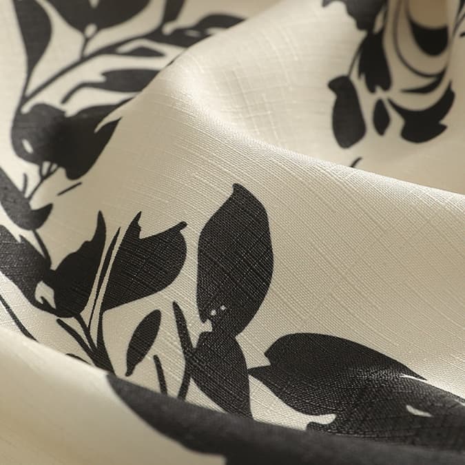 テーブルクロス 布 花影模様のクロス