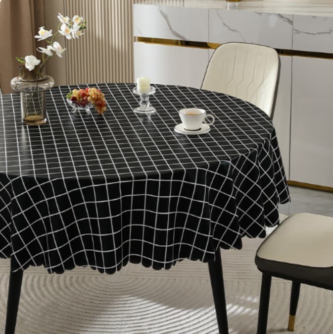 テーブルクロス チェック 北欧風チェックテーブルクロス