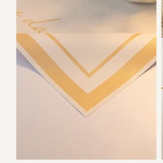 テーブルクロス 優雅な文字入り防油加工クロス