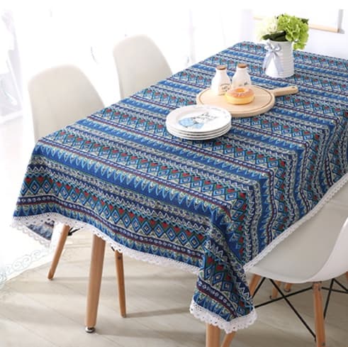 テーブルクロス 布 民族風幾何学模様のテーブル掛け