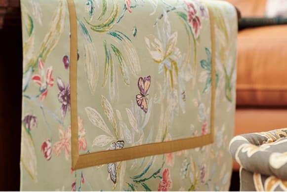 テーブルクロス ビニール 花園の風情 ビニールテーブルクロス