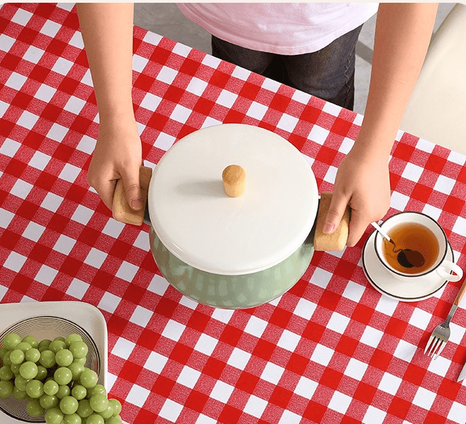 テーブルクロス 伝統格子柄テーブルクロス