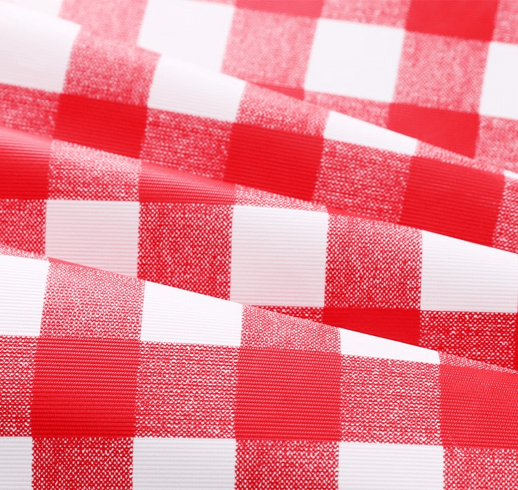 テーブルクロス 格子柄の情緒あふれる食卓布