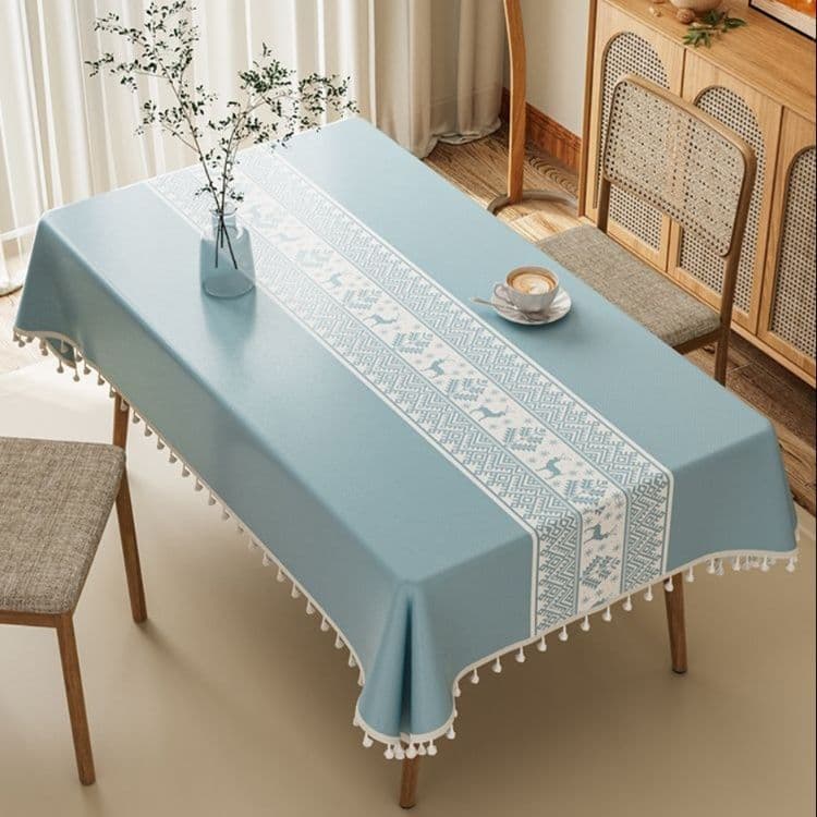 テーブルクロス リネン 北欧風デザイン ぬくもりテーブルクロス