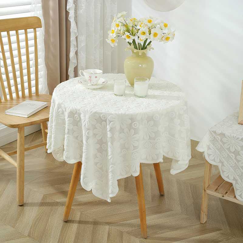 テーブルクロス 布 花柄レース