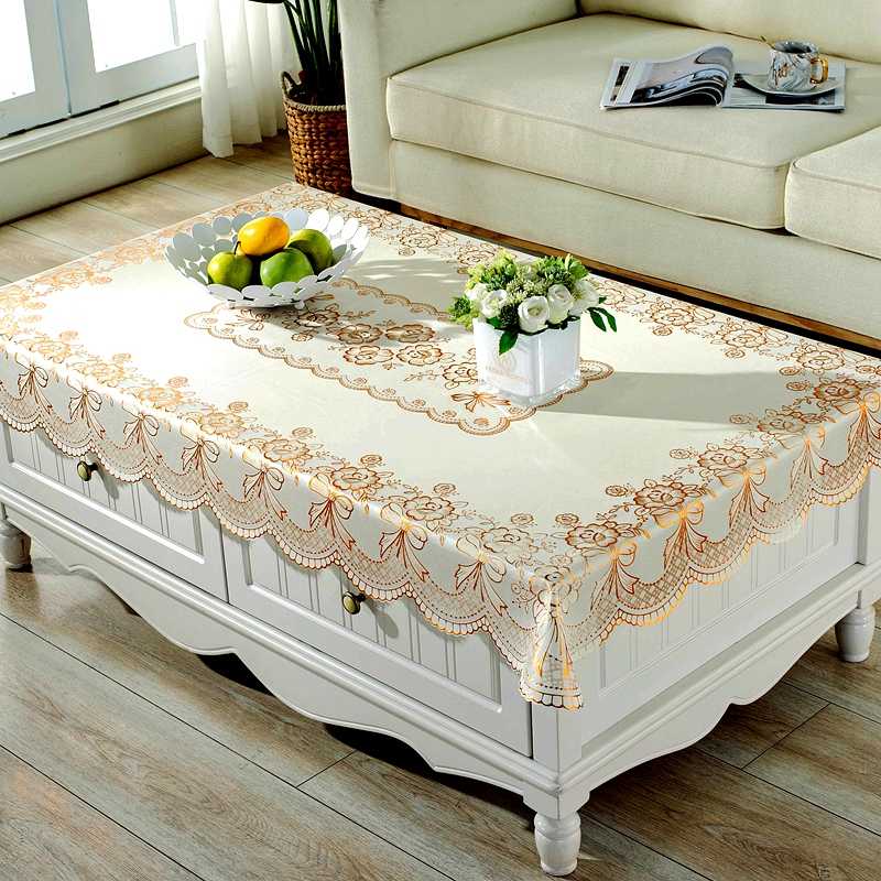 テーブルクロス 布 豪華刺繍レース飾りクロス
