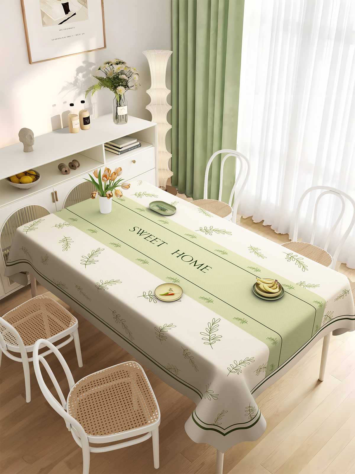 テーブルクロス 布 優雅な季節の食卓カバー