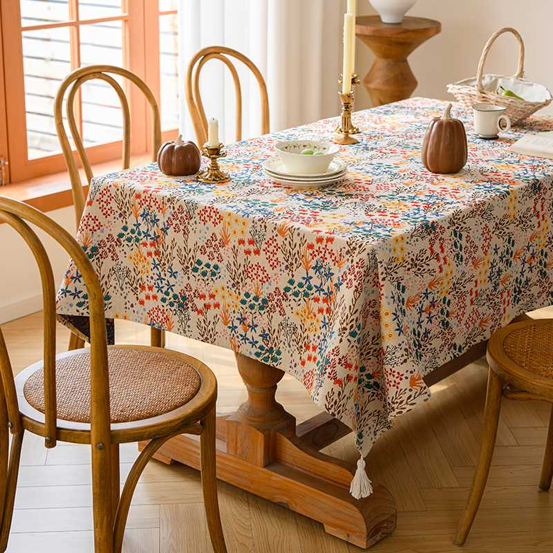 テーブルクロス 布 彩り花園クロス