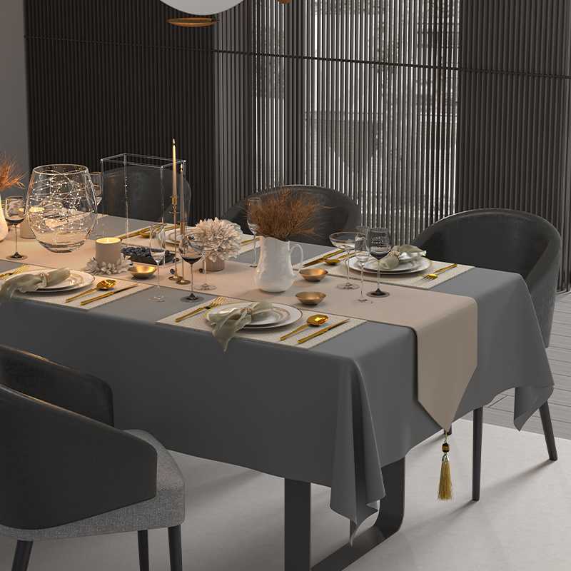 テーブルクロス ビニール 上質なテーブルを彩る撥水加工ビニール