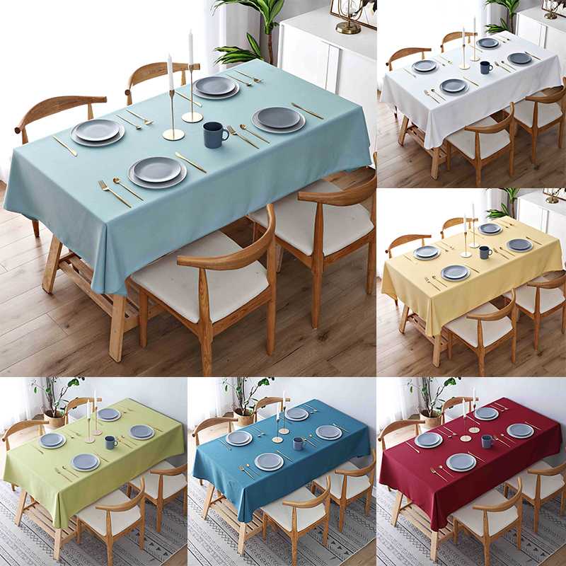 落ち着きのある北欧風テーブルクロス