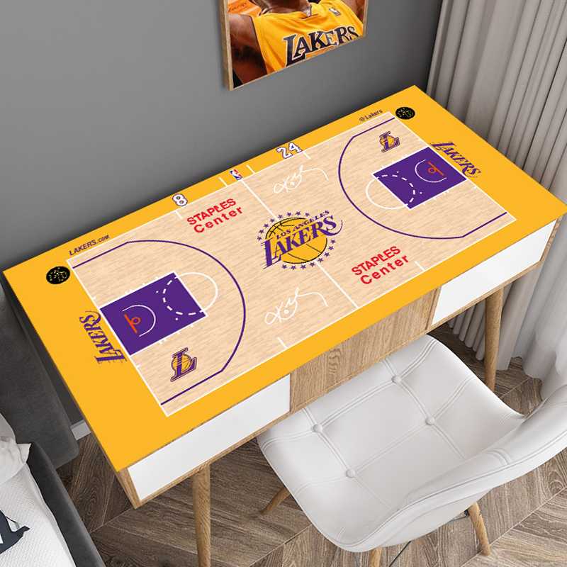 テーブルクロス バスケットコート風デスクマット