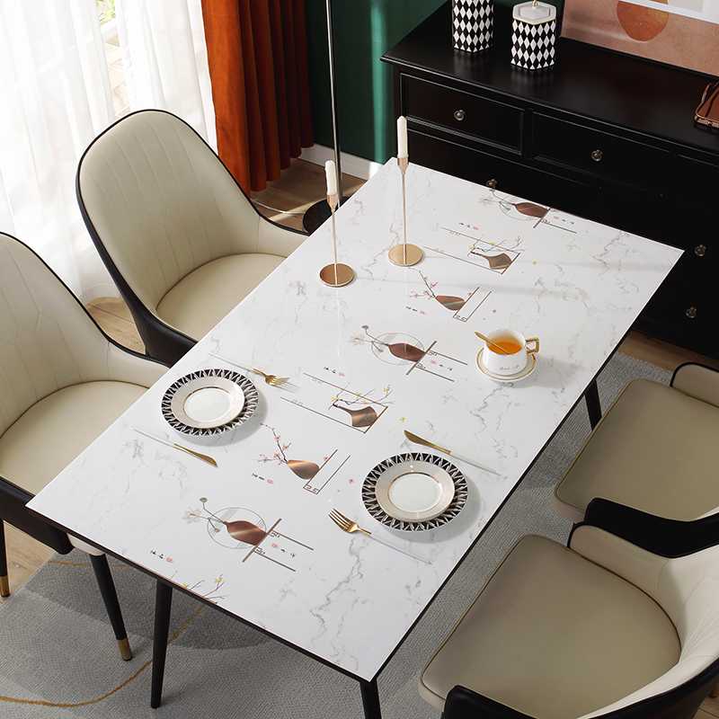 テーブルクロス 上品な大理石柄テーブルマット