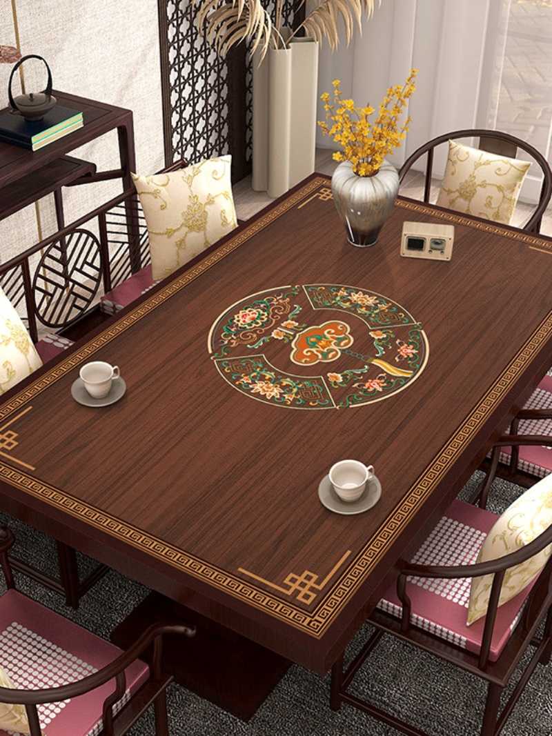 テーブルクロス 伝統美が薫る格子紋様テーブル