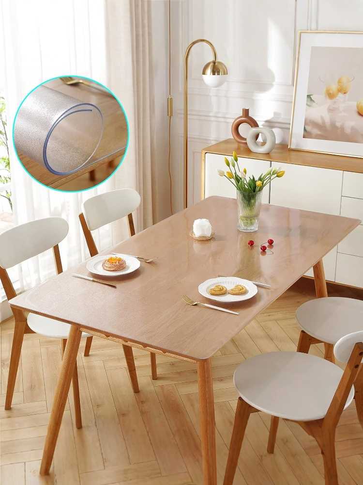 テーブルクロス 透明テーブル保護マット