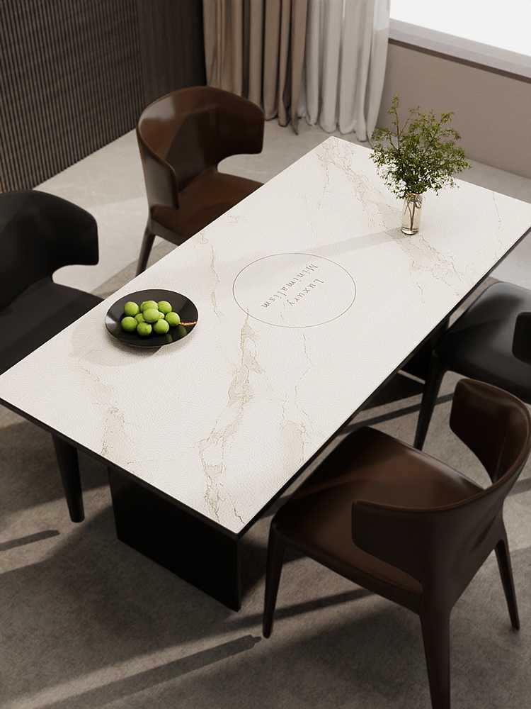 テーブルクロス 優雅な大理石柄テーブルクロス