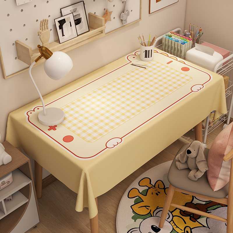 テーブルクロス 優しい格子模様のテーブルクロス