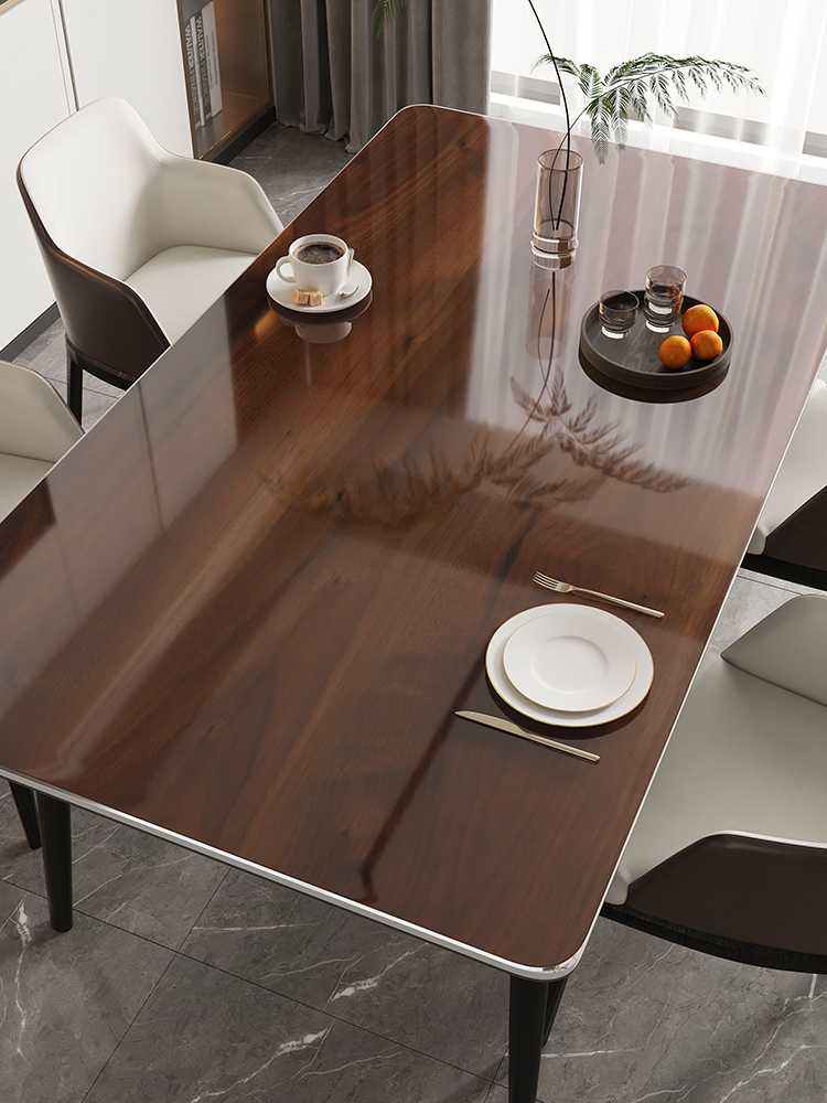 テーブルクロス テーブルクロス 艶やか重厚感 匠の逸品テーブル