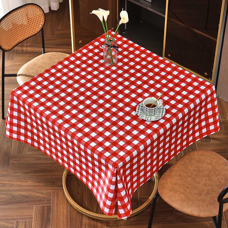 テーブルクロス 伝統格子模様のテーブル装い