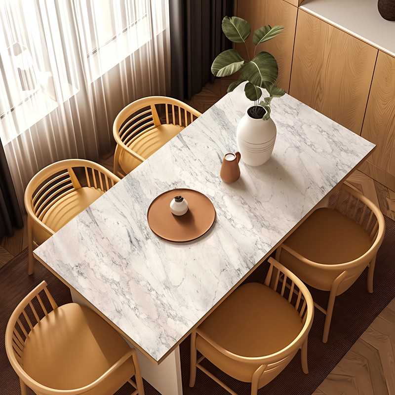 テーブルクロス 天然雲模様の大理石