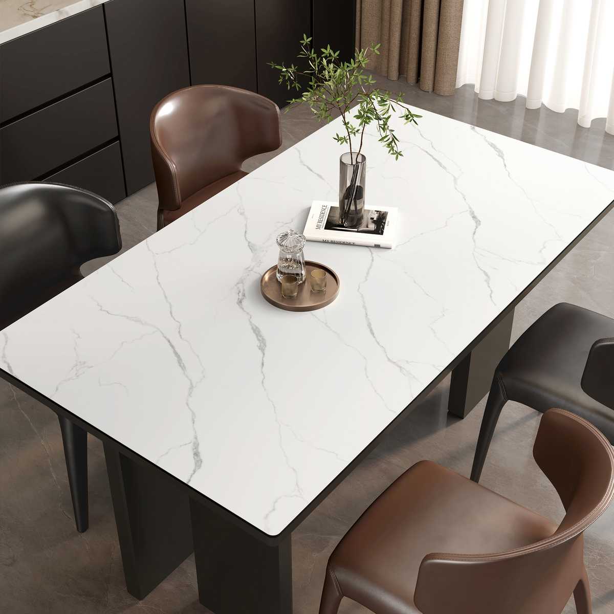 テーブルクロス 優美な大理石模様テーブルクロス