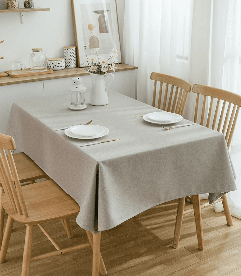 テーブルクロス シンプル無地テーブルクロス