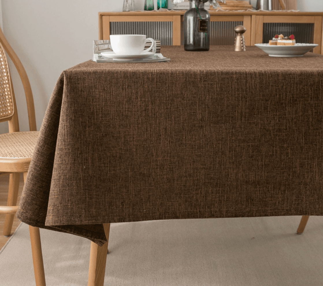 テーブルクロス リネン 風合い豊かな天然素材テーブルクロス