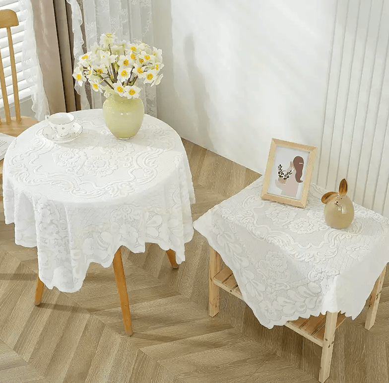 テーブルクロス 布 花柄レース