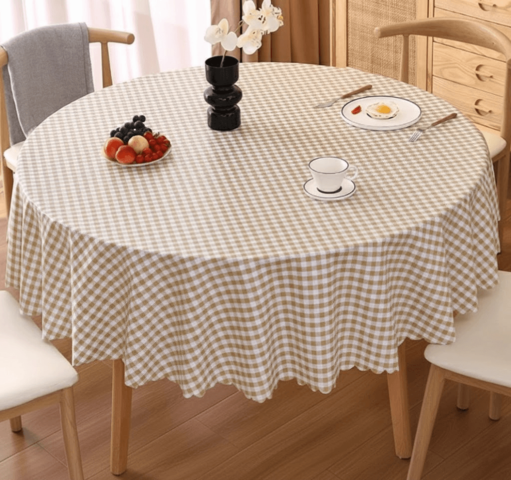 テーブルクロス チェック 北欧風チェックテーブルクロス