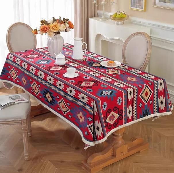 テーブルクロス 布 花と自然の彩りクロス