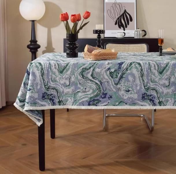 テーブルクロス 布 花と自然の彩りクロス