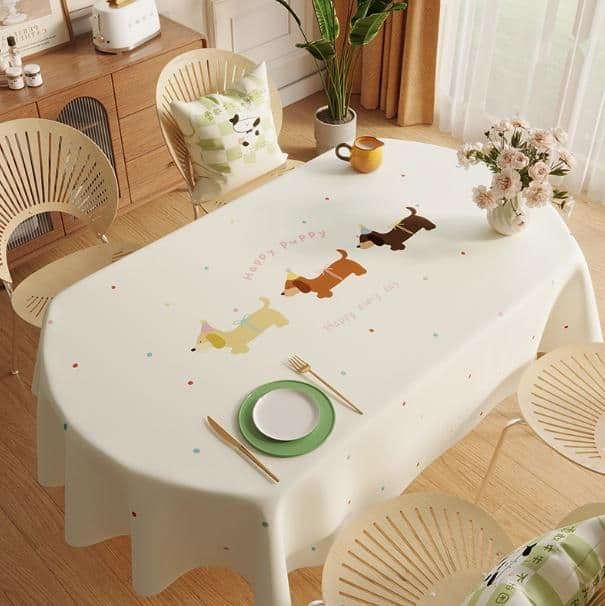テーブルクロス 布 かわいい動物柄クロス