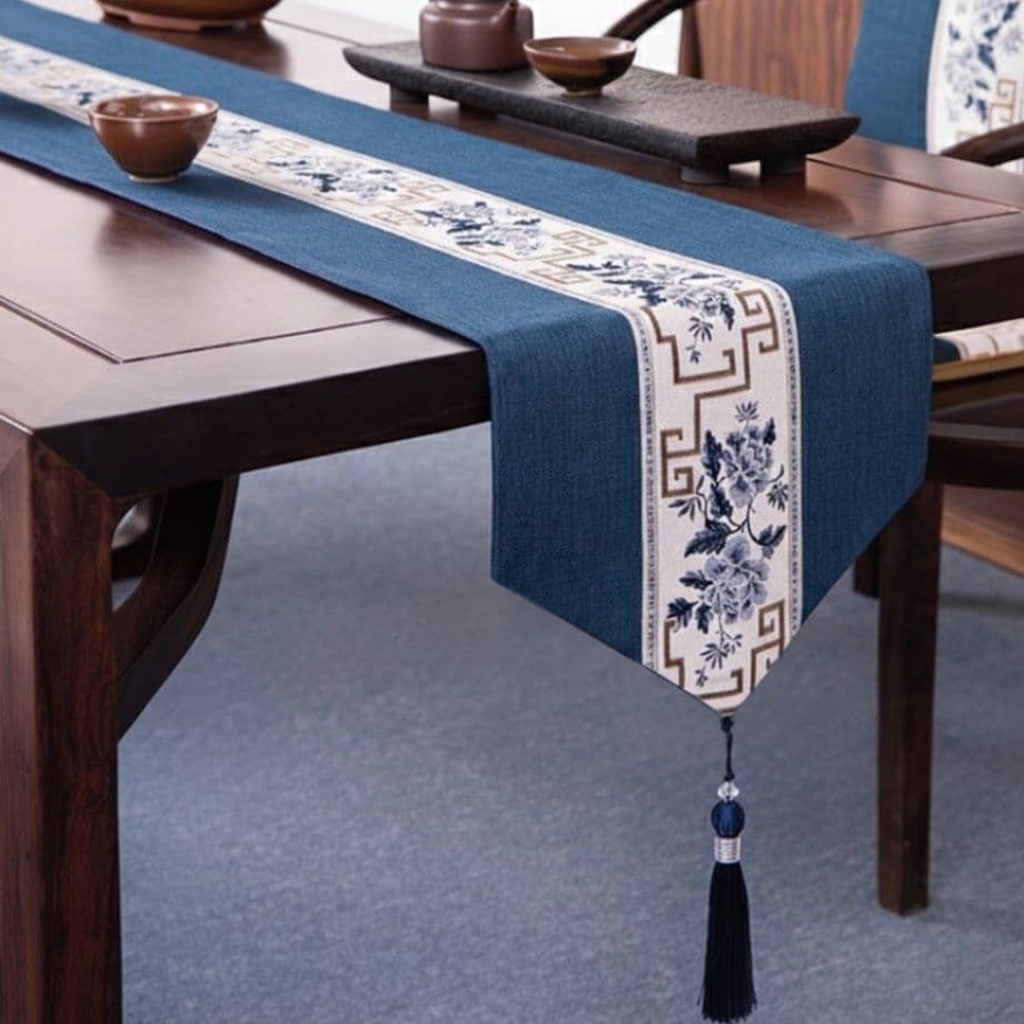 テーブルクロス センタークロス 伝統模様の風雅なクロス