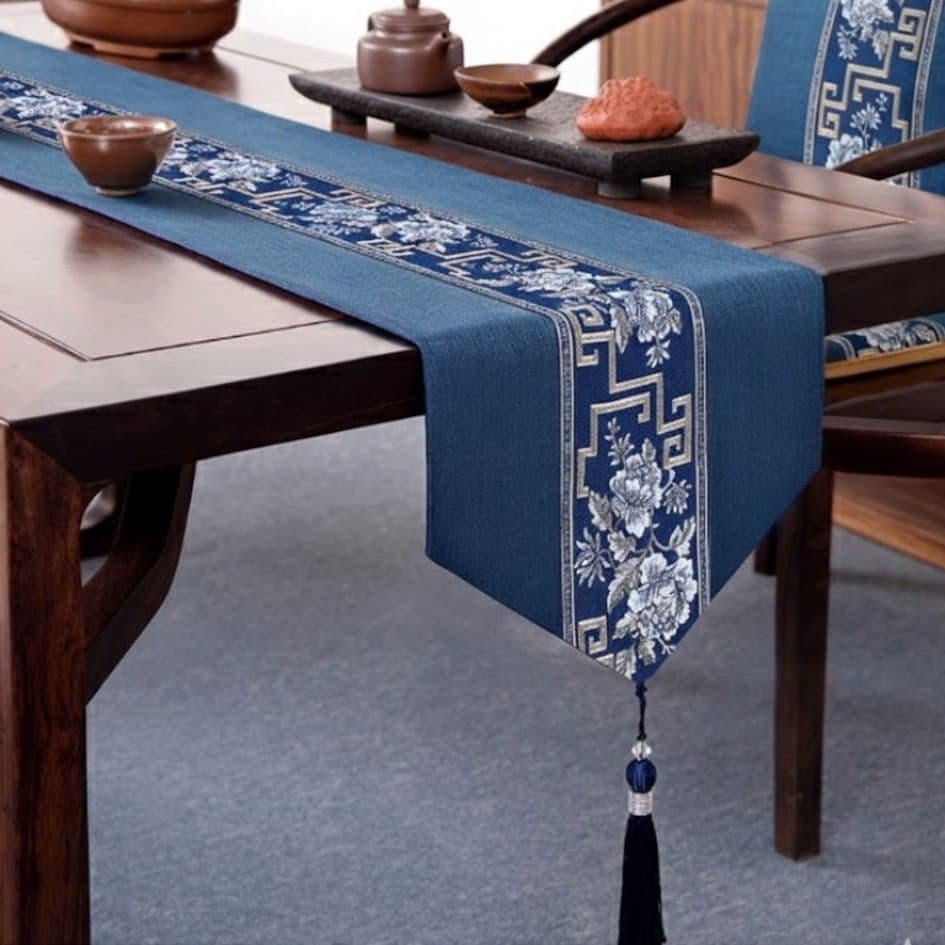 テーブルクロス センタークロス 伝統模様の風雅なクロス