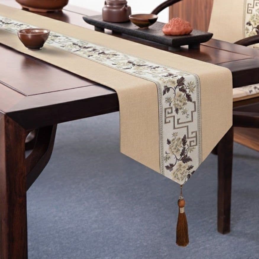 テーブルクロス センタークロス 伝統模様の風雅なクロス