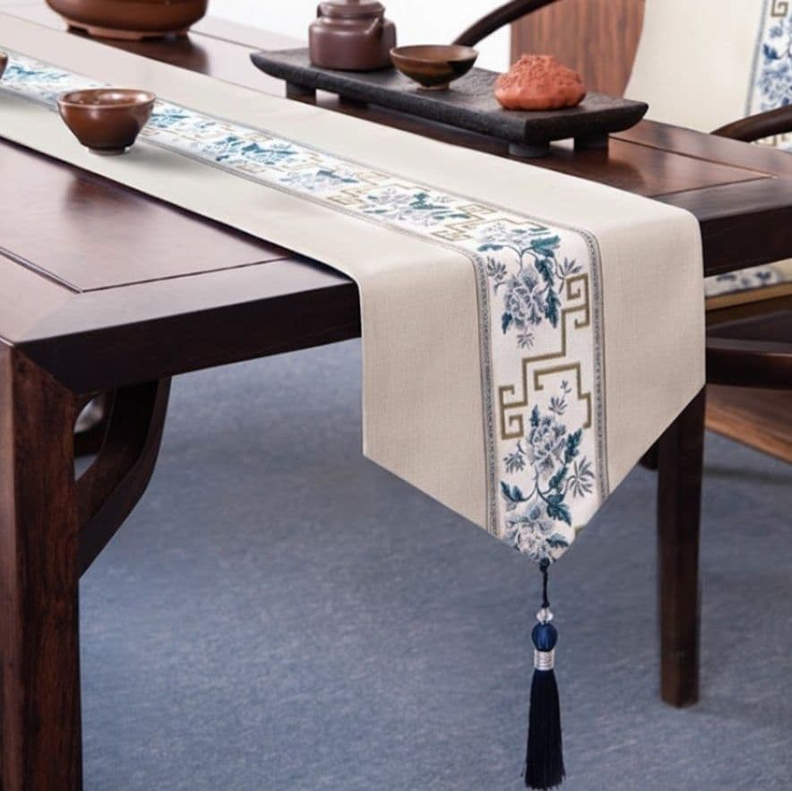 テーブルクロス センタークロス 伝統模様の風雅なクロス