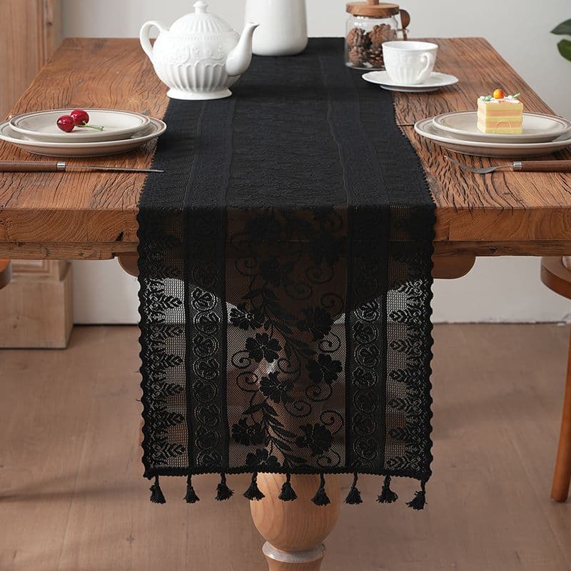 テーブルクロス センタークロス 華やか花柄レース