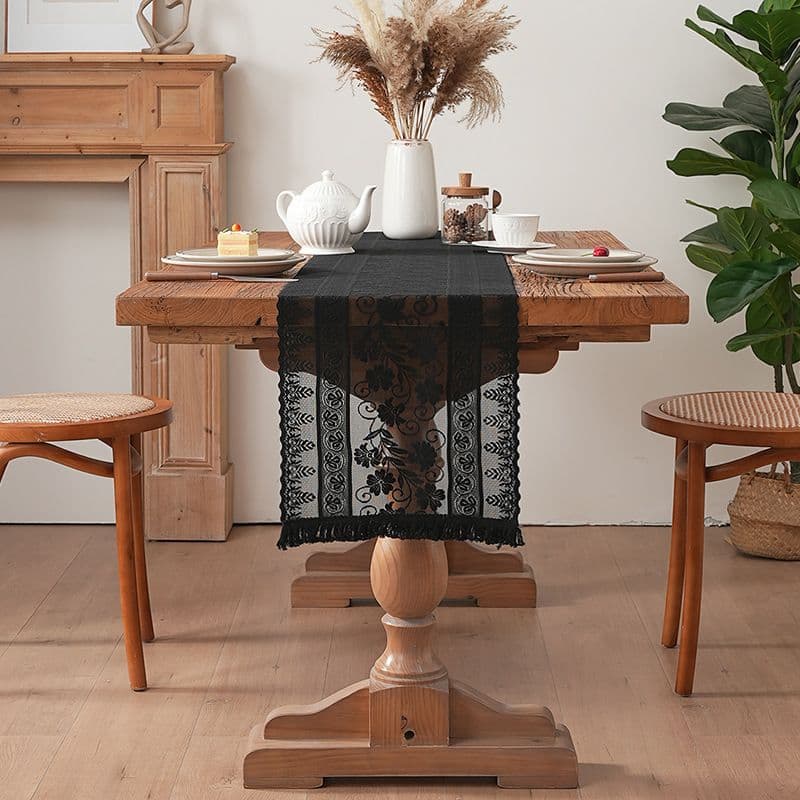 テーブルクロス センタークロス 華やか花柄レース