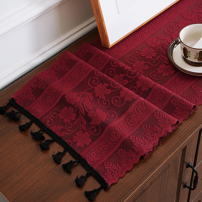 テーブルクロス センタークロス 華やか花柄レース