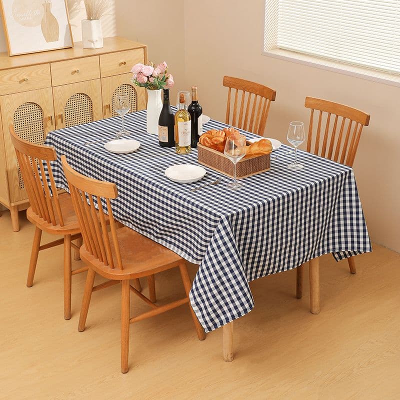 テーブルクロス チェック 格子柄のぬくもりテーブルクロス