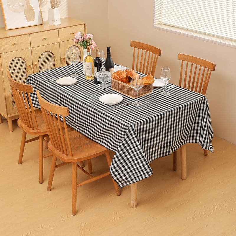 テーブルクロス チェック 格子柄のぬくもりテーブルクロス