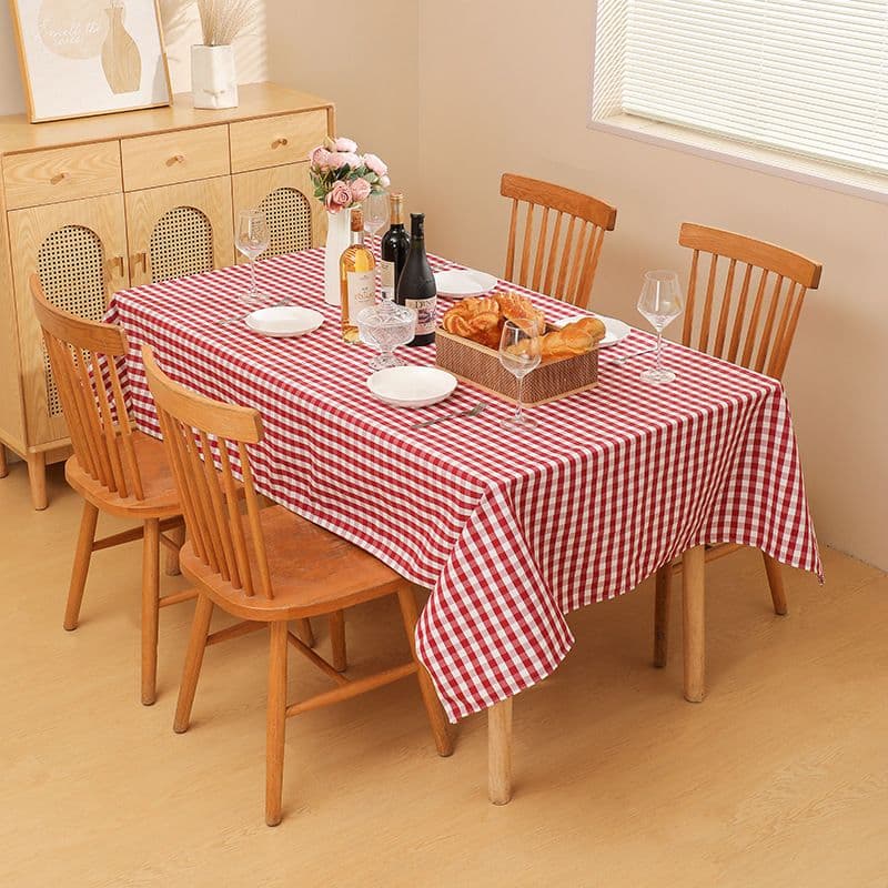 テーブルクロス チェック 格子柄のぬくもりテーブルクロス