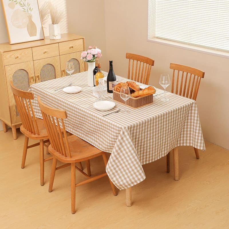 テーブルクロス チェック 格子柄のぬくもりテーブルクロス