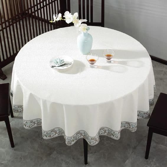 テーブルクロス 布 東洋風円卓クロス